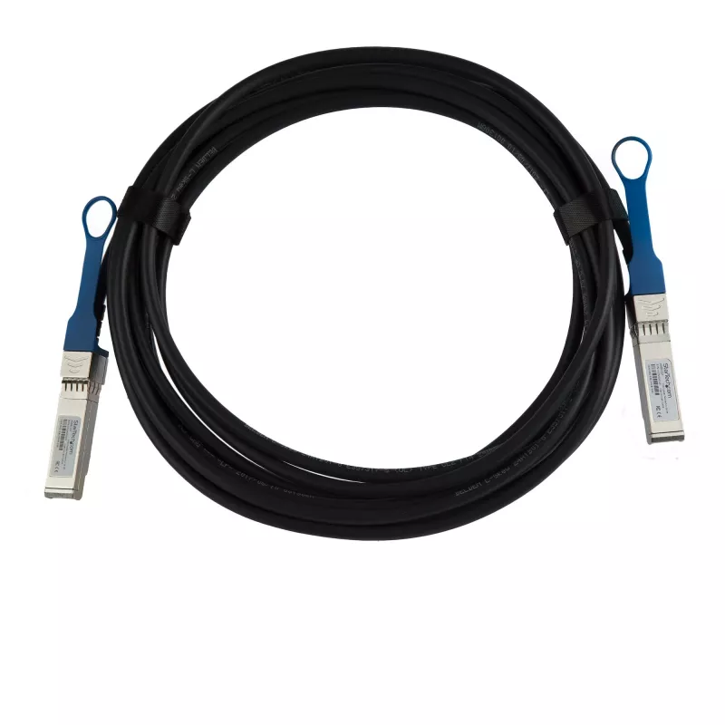 StarTech.com cable Direct Attach Twinax SFP+ a SFP+ 10G de 5m compatible con HPE JG081C - DAC de cobre SFP+ 10GbE 10 Gbit/s Low Power módulo transceptor pasivo Mini GBIC/DAC Firepower 5500 5510