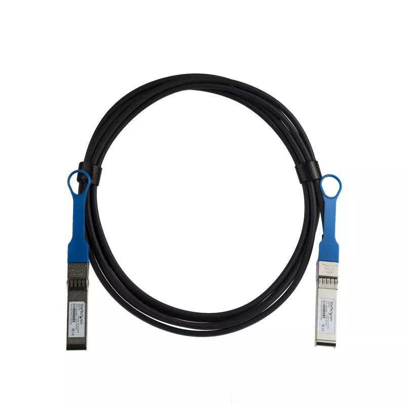 StarTech.com cable Direct Attach Twinax SFP+ a SFP+ 10G de 3m compatible con HPE JD097C – DAC de cobre SFP+ 10GbE 10 Gbit/s Low Power módulo transceptor pasivo Mini GBIC/DAC Firepower A5500 5800
