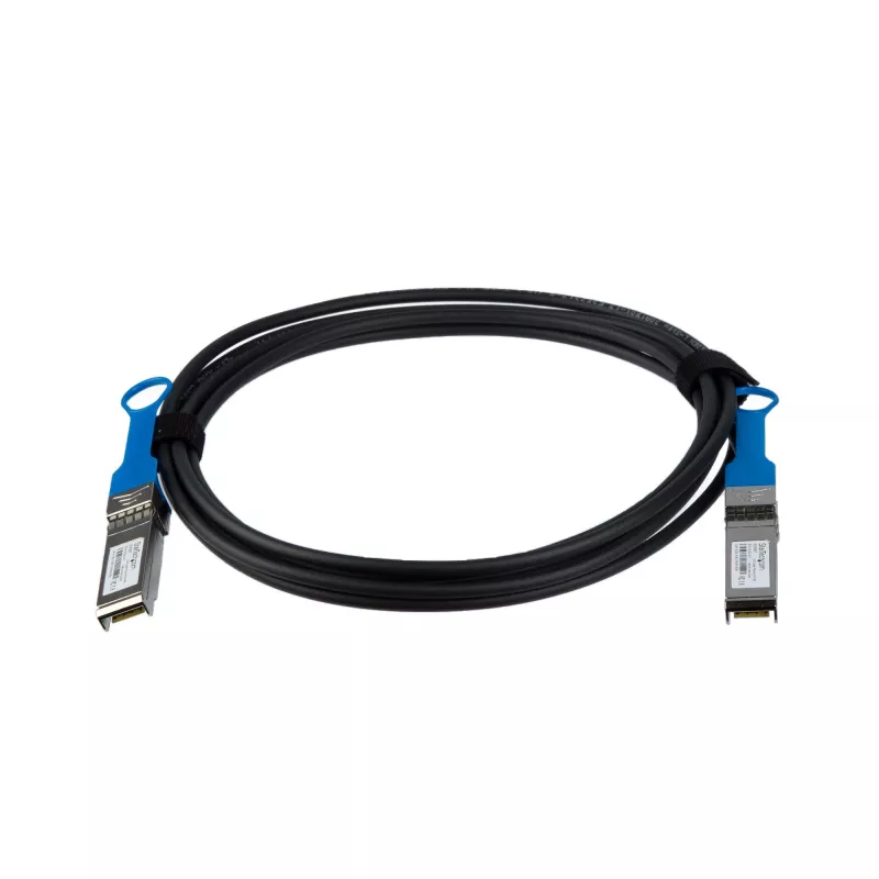 StarTech.com cable Direct Attach Twinax SFP+ a SFP+ 10G de 3m compatible con HPE J9283B - DAC de cobre SFP+ 10GbE 10 Gbit/s Low Power módulo transceptor pasivo Mini GBIC/DAC Firepower 1040 2930F