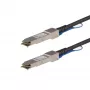 StarTech.com cable Direct Attach Twinax QSFP+ a QSFP+ 40G de 0,5m compatible con Juniper EX-QSFP-40GE-DAC-50CM – DAC de cobre QSFP+ 40GbE 40 Gbps Low Power módulo transceptor pasivo DAC