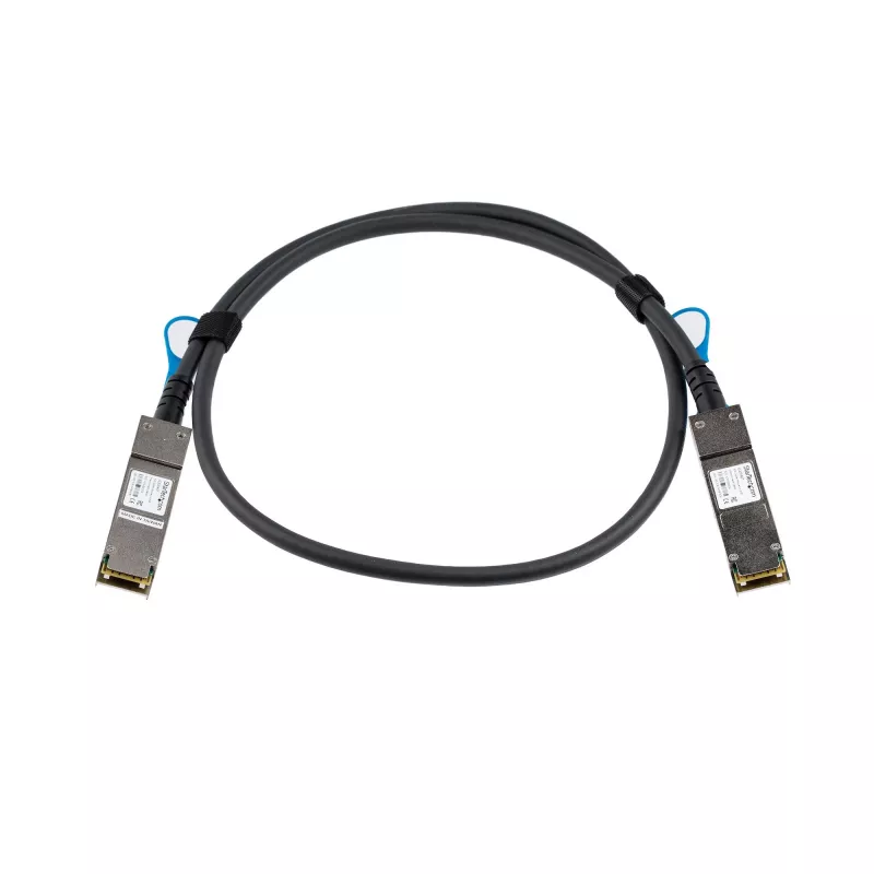 StarTech.com cable Direct Attach Twinax QSFP+ a QSFP+ 40G de 1m compatible con HPE JG326A - DAC de cobre QSFP+ 40GbE 40 Gbps Low Power módulo transceptor activo DAC Firepower SN2410M 4200