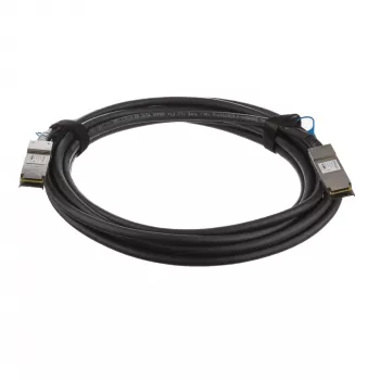StarTech.com MSA Uncoded Compatible 5m 40G QSFP+ a QSFP+ Cable de conexión directa Breakout Twinax – 40 GbE QSFP+ DAC de cobre 40 Gbps Módulo transceptor pasivo de bajo consumo DAC