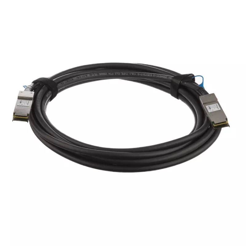 StarTech.com MSA Uncoded Compatible 5m 40G QSFP+ a QSFP+ Cable de conexión directa Breakout Twinax – 40 GbE QSFP+ DAC de cobre 40 Gbps Módulo transceptor pasivo de bajo consumo DAC