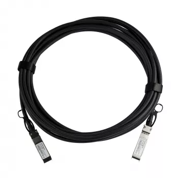 StarTech.com MSA Uncoded Compatible 5m 10G SFP+ a SFP+ Cable de conexión directa Breakout Twinax – 10 GbE SFP+ DAC de cobre 10 Gbit/s Módulo transceptor pasivo de bajo consumo