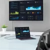 StarTech.com Cable USB-C a HDMI de 1,8 m (6 ft.) – Cable adaptador de vídeo USB Type-C a HDMI 2.0 4K 60 Hz – Compatible con Thunderbolt 3 – Portátil a monitor/pantalla HDMI – DP 1.2 Alt Mode HBR2 – Negro