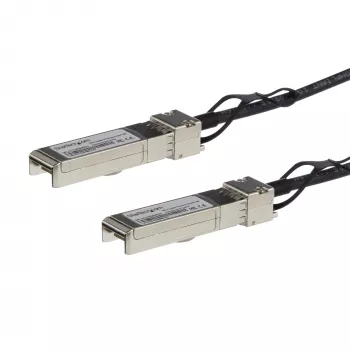 StarTech.com Cisco SFP-H10GB-CU0-5M Compatible 0,5 m 10G SFP+ a SFP+ Cable de conexión directa Twinax - 10GbE SFP+ DAC de cobre 10 Gbps Módulo transceptor pasivo de bajo consumo Mini-GBIC DAC Firepower ASR9000 ASR1000