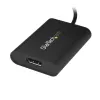 StarTech.com Adaptador USB 3.0 a DisplayPort, Convertidor USB DP para monitor Windows, 4K (sin soporte para macOS/ChromeOS/Linux) - TAA