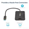 StarTech.com Adaptador USB 3.0 a DisplayPort, Convertidor USB DP para monitor Windows, 4K (sin soporte para macOS/ChromeOS/Linux) - TAA