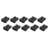 StarTech.com Tapones antipolvo LC SFP - Pack de 10, LC, goma, negro, switch de red, 18 mm, 15 mm