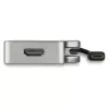 StarTech.com Adaptador de vídeo multipuerto USB-C con HDMI, VGA, Mini DisplayPort o DVI – Adaptador de monitor USB Type-C a HDMI 2.0 o mDP 1.2 (4K 60 Hz) – VGA o DVI (1080p) – Aluminio gris espacial