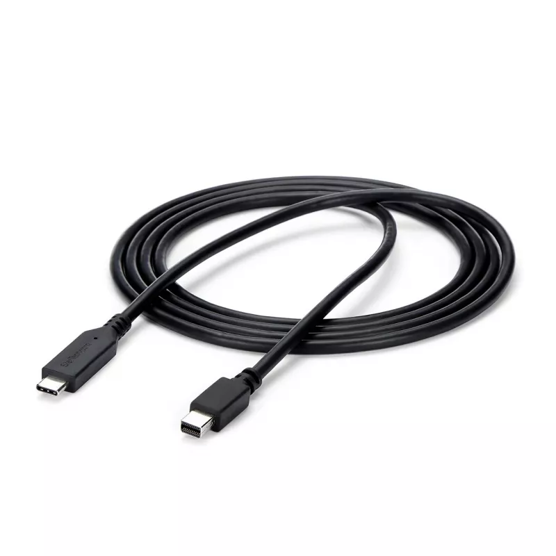 StarTech.com Cable USB-C a Mini DisplayPort de 6 ft. (1,8 m) - 4K 60Hz - Negro