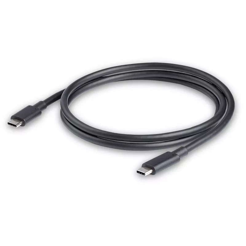 StarTech.com Dock USB-C – DisplayPort dual para monitor 4K – Estación de acoplamiento mini para portátil – Power Delivery 100 W passthrough – GbE, hub USB-A de 2 puertos – Adaptador multipuerto USB Type-C – Cable de 1 m