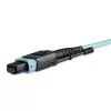 StarTech.com Cable de fibra óptica multimodo OM3 MTP(F)/PC a 4x LC/PC Duplex Breakout de 10m (30ft), OFNP Plenum, redes 40G, baja pérdida de inserción - Cable jumper de fibra óptica