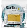 StarTech.com Cable de fibra óptica multimodo OM3 MTP(F)/PC a 4x LC/PC Duplex Breakout de 10m (30ft), OFNP Plenum, redes 40G, baja pérdida de inserción - Cable jumper de fibra óptica