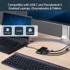 StarTech.com Adaptador multipuerto USB-C – Mini dock USB-C con vídeo VGA 1080p para un monitor – Power Delivery 60 W passthrough – USB 3.1 Gen 1 Type-A 5 Gbit/s, Gigabit Ethernet – Estación de acoplamiento