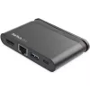 StarTech.com Adaptador multipuerto USB-C - Dock USB-C portátil con HDMI 4K - PD 3.0 100W passthrough, 1x USB-A, 1x USB-C, GbE - Dock de viaje para portátil Thunderbolt 3 y USB Type-C - Mac y Windows