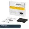 StarTech.com Adaptador multipuerto USB-C - Dock USB-C portátil con HDMI 4K - PD 3.0 100W passthrough, 1x USB-A, 1x USB-C, GbE - Dock de viaje para portátil Thunderbolt 3 y USB Type-C - Mac y Windows