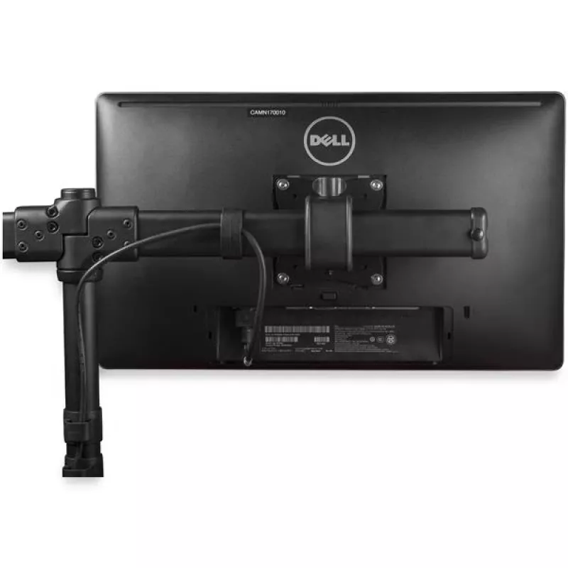 StarTech.com Brazo de doble monitor para montaje en escritorio - Barra transversal - Montaje con abrazadera de mesa/pasacables