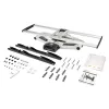 StarTech.com Soporte de pared para TV totalmente articulado – Soporte de pared para TV orientable de alta capacidad para pantallas VESA de 32 pulgadas a 75 pulgadas (165 lb/75 kg) – Brazo inclinable/orientable universal ajustable para pantallas planas – Plata
