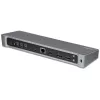 StarTech.com Dock USB-C 4K, Estación de acoplamiento triple monitor UHD 4K, Mac y Windows, USB-C a HDMI y DisplayPort, Power Delivery 100W, hub USB 5Gbit/s de 5x – TAA
