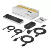 StarTech.com Dock USB-C 4K, Estación de acoplamiento triple monitor UHD 4K, Mac y Windows, USB-C a HDMI y DisplayPort, Power Delivery 100W, hub USB 5Gbit/s de 5x – TAA