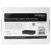 StarTech.com Switch KVM DisplayPort de 2 puertos - 4K 60Hz - Pantalla única - Switch KVM DP 1.2 UHD de dos puertos USB con hub USB 3.0 y audio integrados - Dell HP Apple Lenovo - Conforme TAA