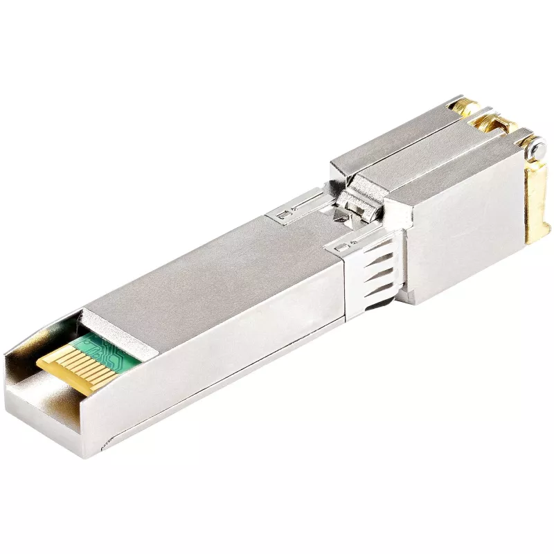 StarTech.com HPE 813874-B21 Compatible Módulo SFP+ - 10GBASE-T - SFP a RJ45 Cat6/Cat5e - 10GE Gigabit Ethernet SFP+ - RJ-45 30m - HPE BladeSystem, c-Class