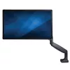 StarTech.com Brazo de monitor de mesa – Brazo de monitor VESA ergonómico resistente – Pantalla individual de 9 kg – Totalmente articulado, ajustable en altura, articulado – Aluminio – Abrazadera en C/pasacables – Negro