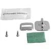 StarTech.com Anclaje de cable de seguridad para portátil – Aleación de zinc, anclaje, plata, 1 ud., acero, 44 mm, 45,8 mm