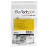 StarTech.com Anclaje de cable de seguridad para portátil – Aleación de zinc, anclaje, plata, 1 ud., acero, 44 mm, 45,8 mm