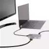 StarTech.com Adaptador multipuerto USB-C – USB-C a HDMI 2.0 4K 60Hz, Power Delivery 100 W passthrough – Hub USB de 3 puertos 10 Gbit/s – Mini dock USB Type-C portátil – Cable de 25 cm