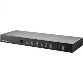 StarTech.com Switch de matriz HDMI 4x4 con control de audio y Ethernet – 4K 60Hz