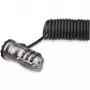 StarTech.com Cable de seguridad enrollable para portátil de 1,8m – Cable de seguridad con combinación de 3 dígitos portátil para portátil/ordenador/sobremesa/dispositivo con ranura K – Cable de acero enrollable antirrobo