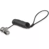 StarTech.com Cable de seguridad enrollable para portátil de 1,8m – Cable de seguridad con combinación de 3 dígitos portátil para portátil/ordenador/sobremesa/dispositivo con ranura K – Cable de acero enrollable antirrobo