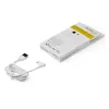 StarTech.com Cable USB-A a Lightning resistente de 1 m – Blanco acodado 90° duradero fibra aramida cable de carga/sincronización USB Type-A a Lightning – Certificado Apple MFi – iPhone
