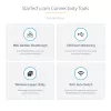 StarTech.com Estación de acoplamiento USB C para Macbook Pro/Air-M1/M2/M3/M4, compatible con Thunderbolt, HDMI/DisplayPort, Dual 4K 60Hz/Único 8K, Dock para portátil USB Type-C, Power Delivery 96W, USB 10Gbps