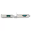 StarTech.com Tarjeta adaptadora serie RS232 PCI Express de 2 puertos – Controlador host serie PCIe RS232 – PCIe a serie DB9 – UART 16950 – Tarjeta de expansión de perfil bajo – Windows y Linux