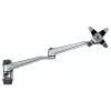 StarTech.com Soporte de pared para brazo de monitor - Brazo de monitor VESA de pared ergonómico articulado - 20 pulgadas (52 cm) de largo - Pantalla individual de hasta 34 pulgadas - Orientable/inclinable/giratorio - Soporte de pantalla ajustable