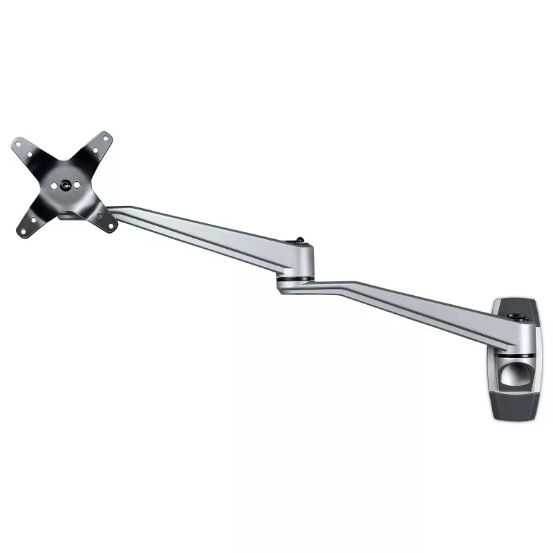 StarTech.com Soporte de pared para brazo de monitor - Brazo de monitor VESA de pared ergonómico articulado - 20 pulgadas (52 cm) de largo - Pantalla individual de hasta 34 pulgadas - Orientable/inclinable/giratorio - Soporte de pantalla ajustable