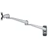 StarTech.com Soporte de pared para brazo de monitor - Brazo de monitor VESA de pared ergonómico articulado - 20 pulgadas (52 cm) de largo - Pantalla individual de hasta 34 pulgadas - Orientable/inclinable/giratorio - Soporte de pantalla ajustable
