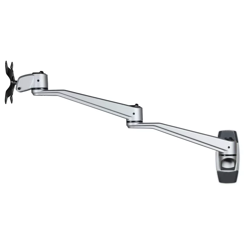 StarTech.com Soporte de pared para brazo de monitor - Brazo de monitor VESA de pared ergonómico articulado - 20 pulgadas (52 cm) de largo - Pantalla individual de hasta 34 pulgadas - Orientable/inclinable/giratorio - Soporte de pantalla ajustable