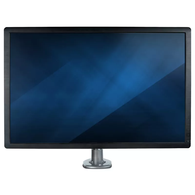 StarTech.com Brazo de monitor para montaje en escritorio - Pantalla VESA o Apple iMac/Thunderbolt o ultrapanorámica de hasta 14 kg - Montaje en mástil de escritorio articulado ajustable en altura para pantalla individual - Abrazadera/pasacables