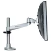 StarTech.com Brazo de monitor para montaje en escritorio - Pantalla VESA o Apple iMac/Thunderbolt o ultrapanorámica de hasta 14 kg - Montaje en mástil de escritorio articulado ajustable en altura para pantalla individual - Abrazadera/pasacables