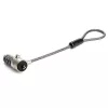 StarTech.com Lazo de extensión universal para candado de cable de portátil – 15 cm (6 pulgadas) antirrobo con candado de combinación de 4 dígitos y ranura K – Cable de seguridad para ordenador para crear un candado de doble/múltiple cabeza para varios dispositivos