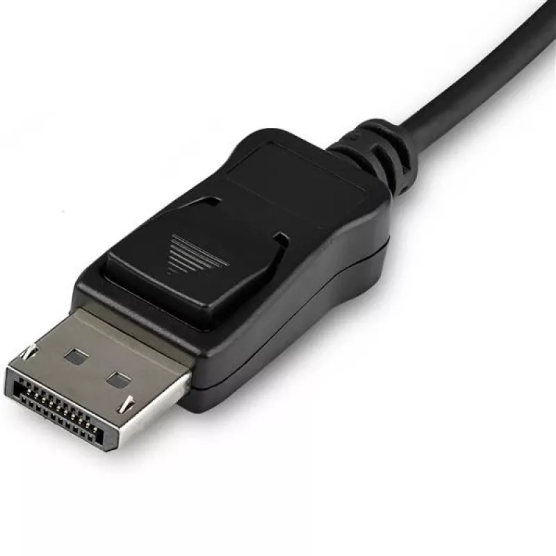 StarTech.com Cable USB-C a DisplayPort 1.4 de 3,3 pies / 1 m – Convertidor adaptador de vídeo USB Type-C a DP 1.4 Alt Mode 8K/5K/4K – HBR3/HDR/DSC – Cable para monitor DP 8K 60 Hz – USB-C/Thunderbolt 3