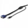 StarTech.com Cable KVM USB de 3 m para consolas montadas en rack