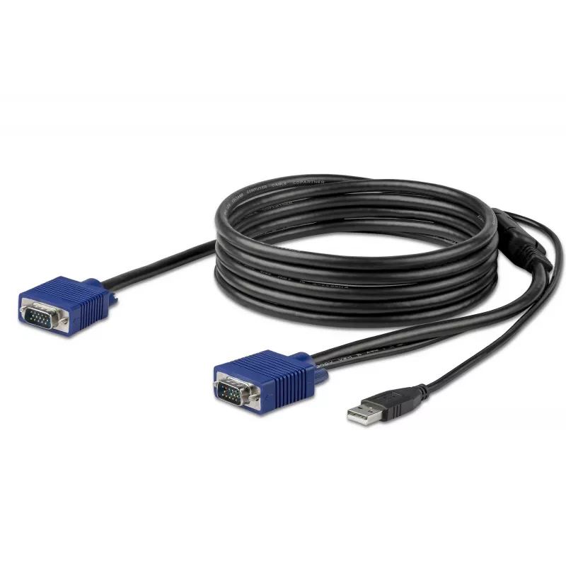 StarTech.com Cable KVM USB de 3 m para consolas montadas en rack