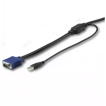 StarTech.com Cable KVM USB de 4,6 m para consolas montadas en rack