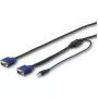 StarTech.com Cable KVM USB de 1,8 m para consolas montadas en rack