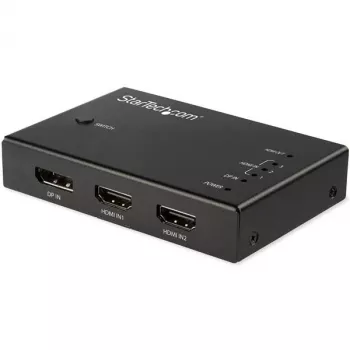 StarTech.com Conmutador de vídeo HDMI de 4 puertos - 3x HDMI y 1x DisplayPort - 4K 60Hz